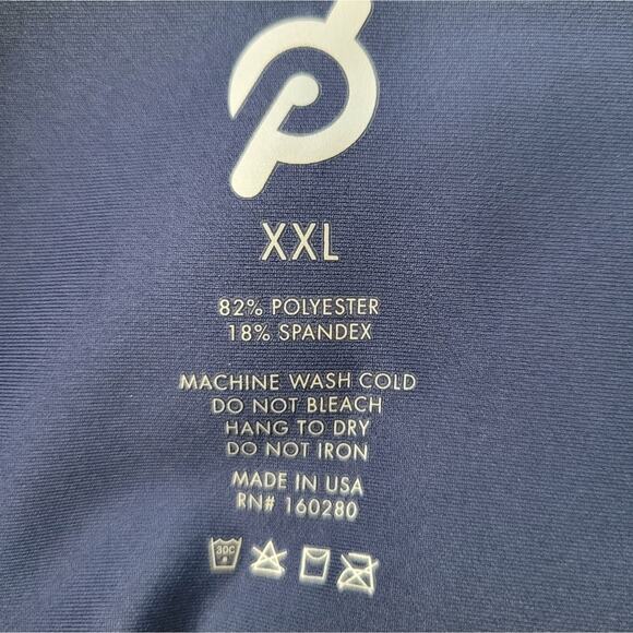 NWT Peloton Contrast Rib Legging Navy XXL and XL - Picture 6 of 8